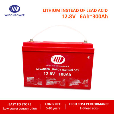 12.8V 6AH-300AH batterie au lithium La solution ultime pour la maison et la voiture de camping-car