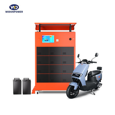 Station d'échange de batterie à 30 boîtes avec protection de sécurité multi-protection et alimentation électrique