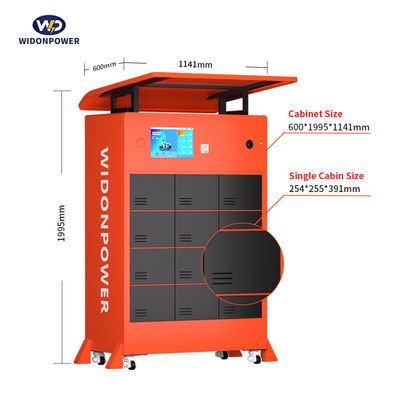 Échangeur de batterie intelligent de grande capacité Système échangeable de batterie certifié CE